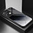 Silicone Frame Fashionable Pattern Mirror Case Cover LS1 for Oppo Reno9 Pro+ Plus 5G Gray