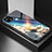 Silicone Frame Fashionable Pattern Mirror Case Cover LS1 for Realme C21