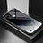 Silicone Frame Fashionable Pattern Mirror Case Cover LS1 for Realme C21 Gray