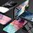 Silicone Frame Fashionable Pattern Mirror Case Cover LS1 for Samsung Galaxy A20s