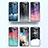 Silicone Frame Fashionable Pattern Mirror Case Cover LS1 for Samsung Galaxy F23 5G