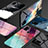 Silicone Frame Fashionable Pattern Mirror Case Cover LS1 for Samsung Galaxy M21