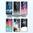 Silicone Frame Fashionable Pattern Mirror Case Cover LS1 for Samsung Galaxy M31s