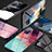 Silicone Frame Fashionable Pattern Mirror Case Cover LS1 for Samsung Galaxy S20 FE 5G