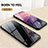 Silicone Frame Fashionable Pattern Mirror Case Cover LS1 for Samsung Galaxy S20 FE 5G