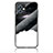 Silicone Frame Fashionable Pattern Mirror Case Cover LS1 for Vivo T1 5G India