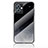 Silicone Frame Fashionable Pattern Mirror Case Cover LS1 for Vivo T1 5G India Gray