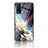 Silicone Frame Fashionable Pattern Mirror Case Cover LS1 for Vivo Y11s