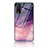 Silicone Frame Fashionable Pattern Mirror Case Cover LS1 for Vivo Y11s Purple
