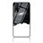 Silicone Frame Fashionable Pattern Mirror Case Cover LS1 for Vivo Y30 Black