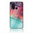 Silicone Frame Fashionable Pattern Mirror Case Cover LS1 for Vivo Y50