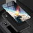 Silicone Frame Fashionable Pattern Mirror Case Cover LS1 for Xiaomi Poco F3 5G