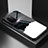 Silicone Frame Fashionable Pattern Mirror Case Cover LS1 for Xiaomi Poco F3 5G Black