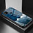 Silicone Frame Fashionable Pattern Mirror Case Cover LS1 for Xiaomi Redmi 9 India