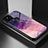 Silicone Frame Fashionable Pattern Mirror Case Cover LS2 for Google Pixel 5 Purple