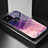 Silicone Frame Fashionable Pattern Mirror Case Cover LS2 for Google Pixel 5 XL 5G Purple