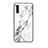 Silicone Frame Fashionable Pattern Mirror Case Cover LS2 for Samsung Galaxy A70 White