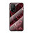 Silicone Frame Fashionable Pattern Mirror Case Cover LS2 for Xiaomi Mi 10T 5G Red