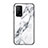 Silicone Frame Fashionable Pattern Mirror Case Cover LS2 for Xiaomi Mi 10T 5G White