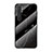 Silicone Frame Fashionable Pattern Mirror Case Cover LS2 for Xiaomi Mi Note 10 Lite Black