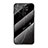 Silicone Frame Fashionable Pattern Mirror Case Cover LS2 for Xiaomi Redmi 9 Prime India Black
