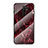 Silicone Frame Fashionable Pattern Mirror Case Cover LS2 for Xiaomi Redmi 9 Prime India Red