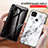 Silicone Frame Fashionable Pattern Mirror Case Cover LS2 for Xiaomi Redmi 9C NFC