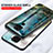 Silicone Frame Fashionable Pattern Mirror Case Cover LS2 for Xiaomi Redmi Note 9