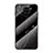 Silicone Frame Fashionable Pattern Mirror Case Cover LS2 for Xiaomi Redmi Note 9 Black