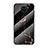 Silicone Frame Fashionable Pattern Mirror Case Cover LS2 for Xiaomi Redmi Note 9 Gold and Black