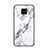 Silicone Frame Fashionable Pattern Mirror Case Cover LS2 for Xiaomi Redmi Note 9 Pro Max White