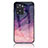 Silicone Frame Fashionable Pattern Mirror Case Cover LS4 for OnePlus Nord N20 SE Purple