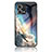 Silicone Frame Fashionable Pattern Mirror Case Cover LS4 for Oppo Reno7 4G