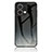 Silicone Frame Fashionable Pattern Mirror Case Cover LS4 for Oppo Reno9 Pro 5G Gray