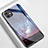 Silicone Frame Fashionable Pattern Mirror Case Cover M01 for Apple iPhone 11