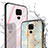 Silicone Frame Fashionable Pattern Mirror Case Cover S01 for Huawei Mate 20