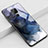 Silicone Frame Fashionable Pattern Mirror Case Cover S01 for Huawei Nova 5z Blue
