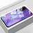 Silicone Frame Fashionable Pattern Mirror Case Cover S02 for Huawei Honor V30 Pro 5G Purple