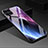 Silicone Frame Fashionable Pattern Mirror Case Cover S02 for Huawei Nova 7i Purple