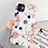 Silicone Frame Fashionable Pattern Mirror Case for Apple iPhone 11 Mixed