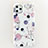 Silicone Frame Fashionable Pattern Mirror Case for Apple iPhone 11 Pro Max Mixed