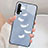 Silicone Frame Fashionable Pattern Mirror Case for Huawei Honor 20 Gray