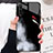 Silicone Frame Fashionable Pattern Mirror Case S01 for Huawei Honor 20S Black