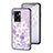 Silicone Frame Flowers Mirror Case Cover for OnePlus Nord N300 5G