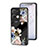 Silicone Frame Flowers Mirror Case Cover for Oppo Reno8 Pro+ Plus 5G