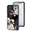 Silicone Frame Flowers Mirror Case Cover for Oppo Reno9 5G