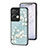 Silicone Frame Flowers Mirror Case Cover for Oppo Reno9 Pro+ Plus 5G