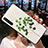 Silicone Frame Flowers Mirror Case Cover for Realme X3 SuperZoom Green