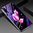 Silicone Frame Flowers Mirror Case Cover for Samsung Galaxy A70S