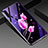 Silicone Frame Flowers Mirror Case Cover K01 for Samsung Galaxy Note 10 Plus 5G